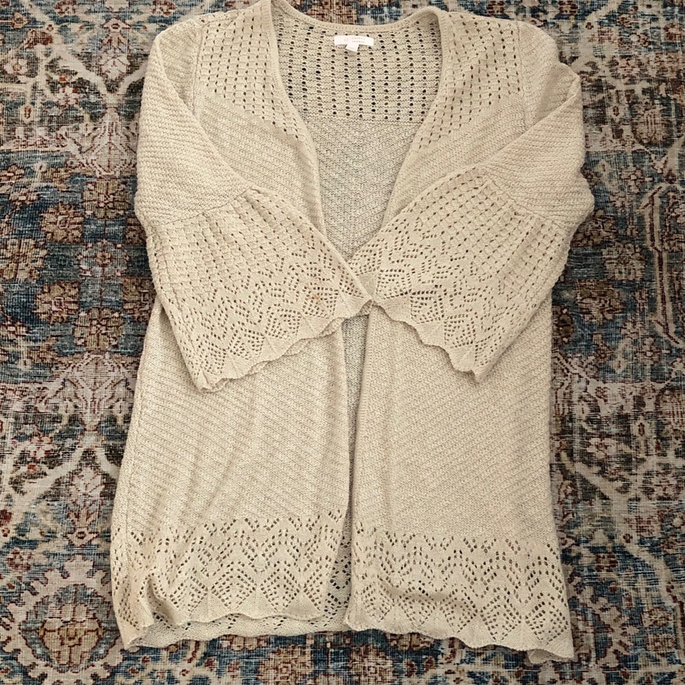 Long cardigan sweater